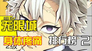 第二期大洗牌！无限城身体疼痛Top榜