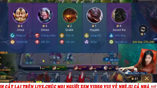 Cờ Liên Quân _ Tâm Sự Trên Live Với Đội Hình Cực Khỏe _ Cờ Thủ Gaming
