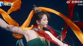 河南卫视 端午奇妙游 舞蹈 《祈》 五彩洛神 水下飞天