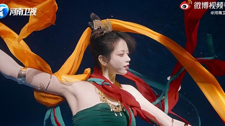 河南卫视 端午奇妙游 舞蹈 《祈》 五彩洛神 水下飞天