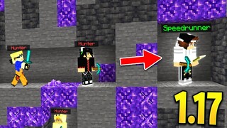Minecraft Manhunt, but the world is ONLY 1.17 Caves
