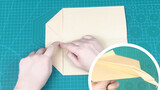[Keseharian] Papercraft: Pesawat Kertas Berkepala Elang