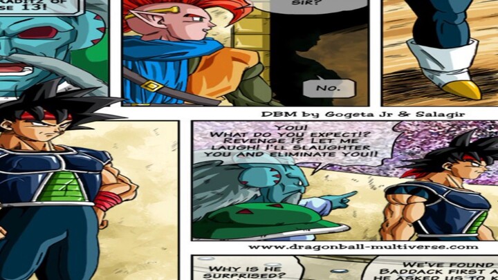 ตอนที่ 64: “บาร์ดัค vs ราดิช! ศึกพ่อลูกปะทุเดือด!!” | Dragon Ball Multiverse Novelization