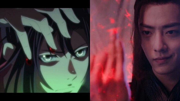 [Movie&TV] Wei Wuxian's Spell | Anime VS TV Series