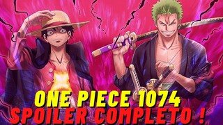 SPOILER COMPLETO ONE PIECE 1074 ! ESTO NADIE LO VIO VENIR  UN CAPITULO DE IMPACTO !