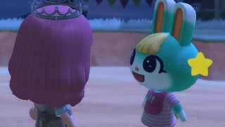 [Game] [Animal Crossing] Michèle Pakai Baju Bayi bersama Silicon Bib