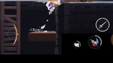 [Tom and Jerry Mobile Game] Tendang Semangka Besar (8) Jerry PY, Pendekar Pedang No.1 di Server Nasi