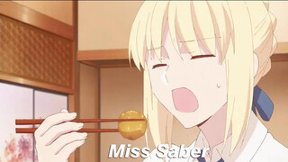 Miss Saber Gets Endless Skills As A Foodie