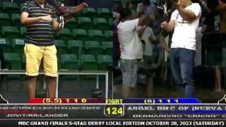 Gull x Boston Roundhead 3 win of Jam Biswar Gf. 2023 WPC2 Grand Finals at Manila Arena. 10/28/23