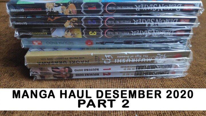 Manga Haul Desember 2020 - Bahasa Indonesia Part 2