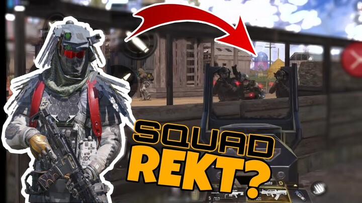 IPAD MINI 5 | SQUAD REKT? 18 KILLS SOLO VS SQUAD | COD MOBILE