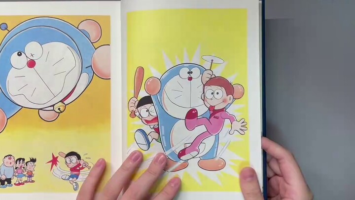 [Comic Unboxing/Review] Fujiko Fujio Doraemon Complete Works 1-5 Second Brush Pure Enjoyment Edition