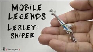 Lesley's Sniper- Mobile Legends: Bang Bang - Polymer Clay Tutorial