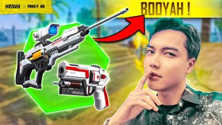 HEAVY FREE FIRE | Pha Cân Team Đỉnh Cao Của @HEAVY Kiên74, Thử Thách Bom Máu Bằng Súng Bạc Lấy Top 1