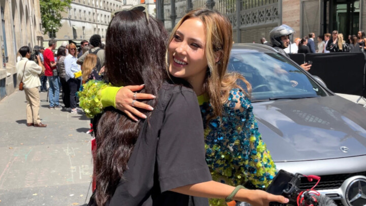 Catching My Friend Eileen Gu — So Stunning at Paris Fashion Week!