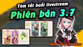 GI | Tóm tắt Livestream 3.7 | Xuất hiện nhà báo tới từ Fontaine, mèo Kirara leo núi bình thường nha