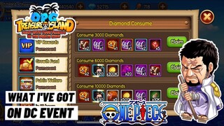 What I've Got From The Diamond Consume Event OPG: Treasure Island Mobile