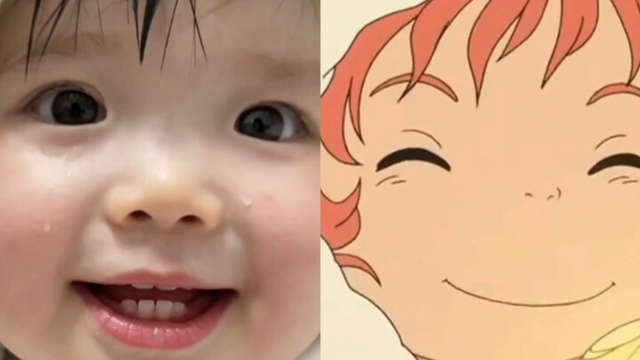 波妞喜欢宗介-从漫画里走出来的人类幼崽