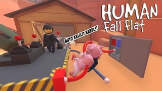 PETUALANGAN MANUSIA LETOY di MAP BATU MERAH - HUMAN FALL FLAT - INDONESIA  RED ROCK level