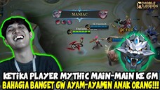 KETIKA TIER MYTHIC MAIN-MAIN KE GRANDMASTER || BERASA BEBAN HILANG SEMUA - MOBILE LEGENDS