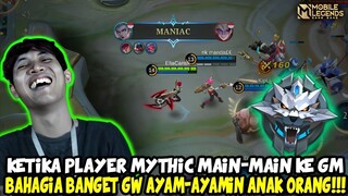 KETIKA TIER MYTHIC MAIN-MAIN KE GRANDMASTER || BERASA BEBAN HILANG SEMUA - MOBILE LEGENDS