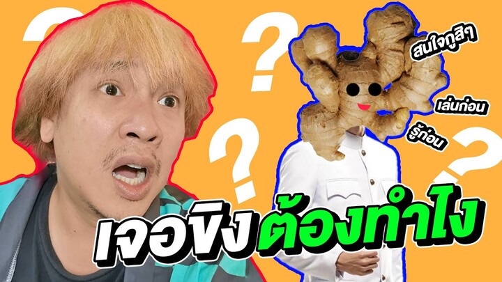 ขิงไม่ได้มีไว้ใส่โจ๊ก เจอคนขิงต้องทำไง? | NEGIKILEN