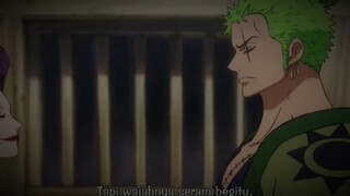 wajah seram Zoro 🗿