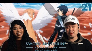 LOYALTY & LOVE IS REAL | Sword Art Online Alicization: War of the Underworld Episode 21 Reaction