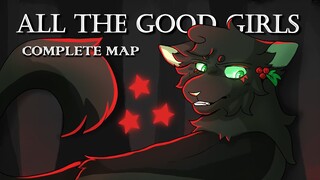 All The Good Girls Go To Hell║ Complete Evil Hollyleaf Warrior Cats AU MAP [Shaking TW]