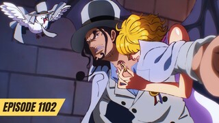 ONE PIECE EPISODE 1102 SUBTITLE INDONESIA - LUCCI TIDAK MENGAKUI LUFFY SEBAGAI YONKO