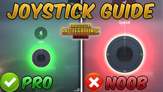 Joystick Guide (PUBG MOBILE & BGMI) Joystick Size & Position (Tips and Tricks) Handcam Tutorial
