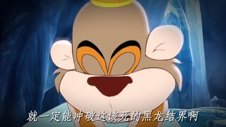 The master of Qingguang Sword jumps and dances with two swords combined
