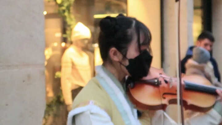 【陈情令】梦回2019年夏，法国街头小提琴演奏陈情令《无羁》