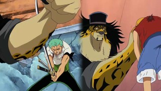 The highlight of Jinxingge in the past! Killing Luffy and Zoro in seconds! He used to kill in second