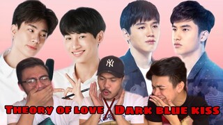 Theory of love the series and Dark blue kiss TRAILERS | REACTION (part 3)