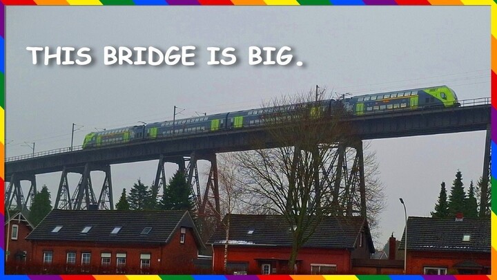 This Used to be the Longest Railway Bridge in Germany ｜ Rendsburger Hochbrücke