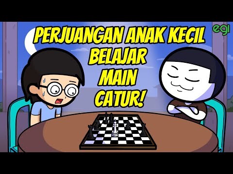 PERJUANGAN ANAK KECIL BELAJAR MAIN CATUR