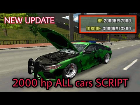 Car parking multiplayer/ how to hack cars hp and money 