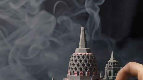 miniatur mini burobudur
