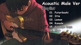【Male】Acoustic Japanese Songs - For Relaxing & Sleeping | Collection #24