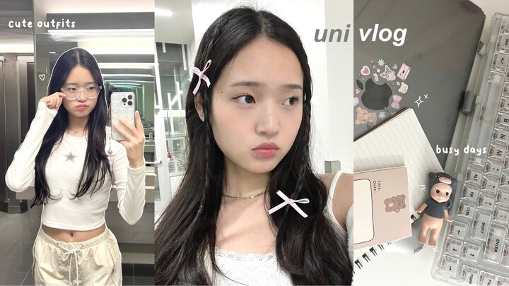 uni vlog: prepping for studying abroad, in depth everyday makeup routine, chanel unboxing, busy days