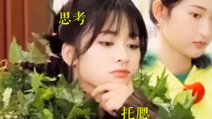 Guys, who else gets this? Why is she so freaking adorable just playing a tree?