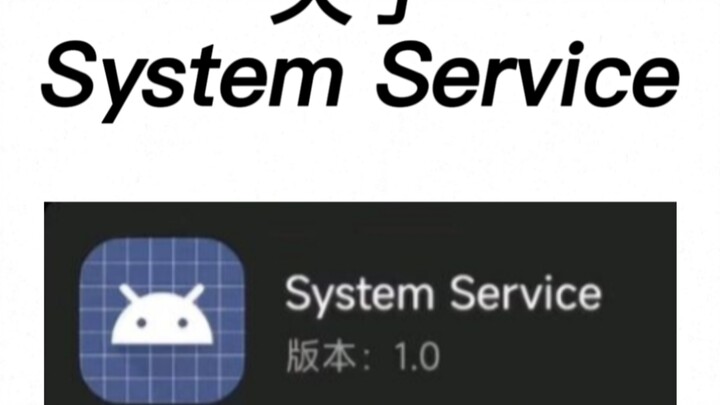 เกี่ยวกับมัลแวร์ System Service