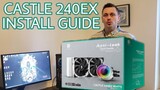 DeepCool Castle 240EX Install Guide Video - With Unboxing
