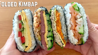 Kimbap! แซนวิชซูชิ โอนิกิราซุ ไอเดียอาหารกลางวันกล่องเบนโตะง่ายๆ🤤