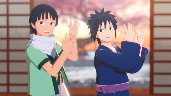 【Naruto MMD】Two little cuties ww