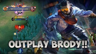 OUTPLAY BRODY PAKE BRUNO!! - Mobile Legends