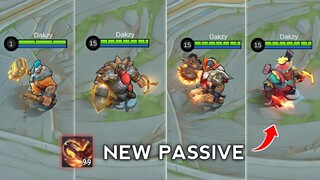 Franco now has a new "fire" passive effect!