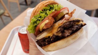 Ẩm thực đường phố | Hamburger 🍔 #hamburgerduongpho