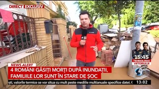 Salvatorii din Spania fac eforturi disperate să intre în casele lovite de viituri